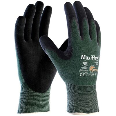 Schnittschutzhandschuhe MaxiFlex® Cut™ 34-8743 Gr.9 grün/schwarz EN 388 PSA II ; ATG (2490-9) Schnittschutzhandschuhe MaxiFlex® Cut™ 34-8743 Gr.9 grün/schwarz EN 388 PSA II ; ATG (2490-9)