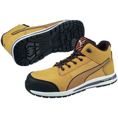 Sicherheitsstiefel Dash Wheat Mid Gr.44 braun Leder S3 HRO SRC EN20345 PUMA ; ISM (63.318.0-44) Sicherheitsstiefel Dash Wheat Mid Gr.44 braun Leder S3 HRO SRC EN20345 PUMA ; ISM (63.318.0-44)