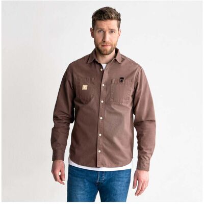 STIER Heavy Work Shirt Canvas bci cotton L Signature Brown (906714) STIER Heavy Work Shirt Canvas bci cotton L Signature Brown (906714)