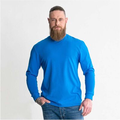 STIER Longsleeve Logo Capsule organic cotton L Indigo Blue (906669) STIER Longsleeve Logo Capsule organic cotton L Indigo Blue (906669)