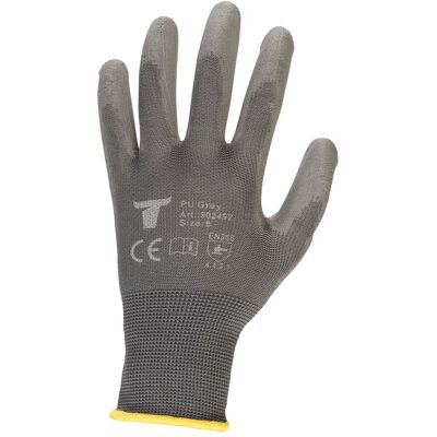 STIER Montagehandschuhe Polyester mit PU-Beschichtung grau Größe 11 (902495) STIER Montagehandschuhe Polyester mit PU-Beschichtung grau Größe 11 (902495)