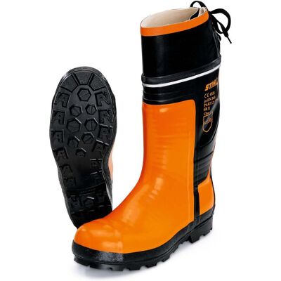 STIHL Motorsägen-Gummistiefel Special, Gr. 46 orange (00884930046) STIHL Motorsägen-Gummistiefel Special, Gr. 46 orange (00884930046)