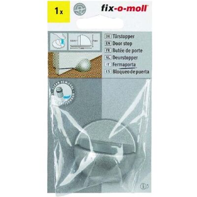 Fix-o-moll Türstopper Metall - Ø45xH 25 - Satiniert Fix-o-moll Türstopper Metall - Ø45xH 25 - Satiniert
