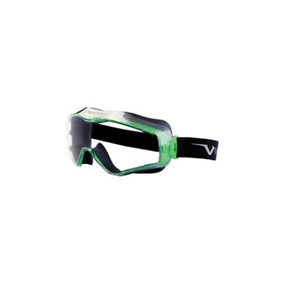 Vollsichtbrille 6x3 EN 166,EN 170 Rahmen gunmetallic/grün,Scheibe klar PC ; Univet (6X3.00.00.00) Vollsichtbrille 6x3 EN 166,EN 170 Rahmen gunmetallic/grün,Scheibe klar PC ; Univet (6X3.00.00.00)