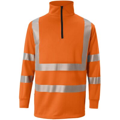 Zip-Sweatshirt REFLECTIQ PSA 2 warnorange Form 5146 Größe XL ; Kübler Workwear (5146 8405-37-XL) Zip-Sweatshirt REFLECTIQ PSA 2 warnorange Form 5146 Größe XL ; Kübler Workwear (5146 8405-37-XL)