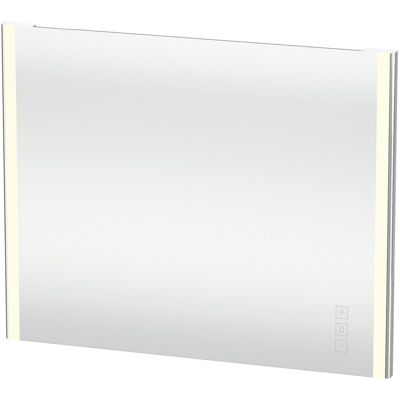 Duravit XSquare Spiegel LED Licht - Chrom Hochglanz - 1000x800 mm - Badspiegel Duravit XSquare Spiegel LED Licht - Chrom Hochglanz - 1000x800 mm - Badspiegel
