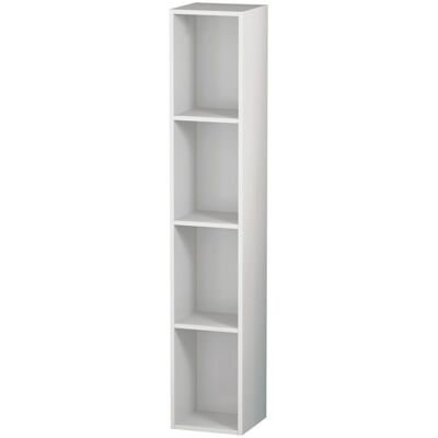 Duravit Weiß Hochglanz L-Cube Wandregal - 4 Fächer Duravit Weiß Hochglanz L-Cube Wandregal - 4 Fächer