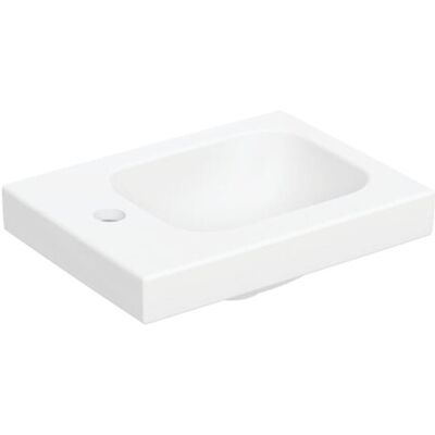 Keramag GmbH Geberit iCon Light Handwaschbecken - Rechteckig, 38cm, Hahnloch links, Wandhängend Keramag GmbH Geberit iCon Light Handwaschbecken - Rechteckig, 38cm, Hahnloch links, Wandhängend