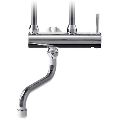 Clage Wand-Einhebelmischer SSO chrom, mit schwenkbarem Rohrauslauf 16cm (4100-01250) Clage Wand-Einhebelmischer SSO chrom, mit schwenkbarem Rohrauslauf 16cm (4100-01250)