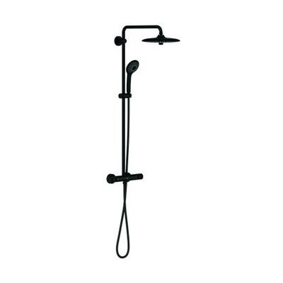 Grohe Euphoria 260 Phantom Black Duschsystem mit Thermostat Grohe Euphoria 260 Phantom Black Duschsystem mit Thermostat