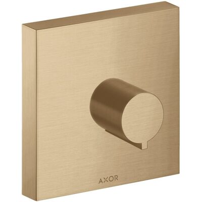 Hansgrohe Axor Starck Ventil - Gebürstetes Bronze - Quadrat - Einbau Hansgrohe Axor Starck Ventil - Gebürstetes Bronze - Quadrat - Einbau
