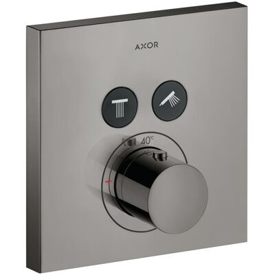 Hansgrohe Axor Starck ShowerSelect Thermostat - Polished Black Chrome - Duschthermostat Hansgrohe Axor Starck ShowerSelect Thermostat - Polished Black Chrome - Duschthermostat