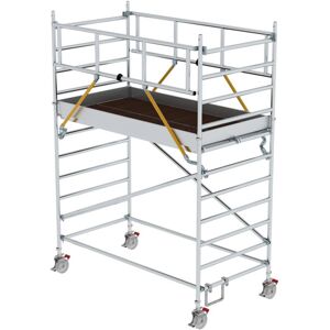 Munk Rollgerüst SG 1,35 x 2,45 m mit Doppel-Plattform Plattformhöhe 2,51 m (174237) Munk Rollgerüst SG 1,35 x 2,45 m mit Doppel-Plattform Plattformhöhe 2,51 m (174237)