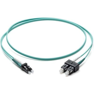Corning LWL-Patchkabel LC/SC OM3 50/125, 2m, türkis F055702T2Z20002M) Corning LWL-Patchkabel LC/SC OM3 50/125, 2m, türkis F055702T2Z20002M)
