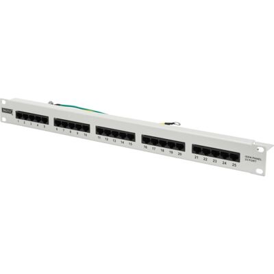 Digitus Patchpanel ISDN Kat.3 ungeschirmt DN-91325-1) Digitus Patchpanel ISDN Kat.3 ungeschirmt DN-91325-1)