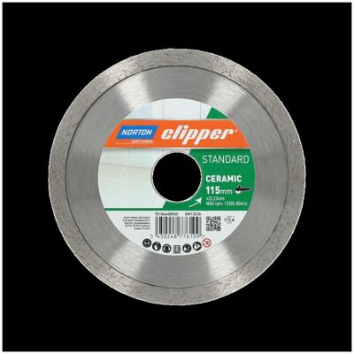Norton Diamantscheibe Standard Ceramic, Durchmesser 115 ; Saint-Gobain (70184608555) Norton Diamantscheibe Standard Ceramic, Durchmesser 115 ; Saint-Gobain (70184608555)