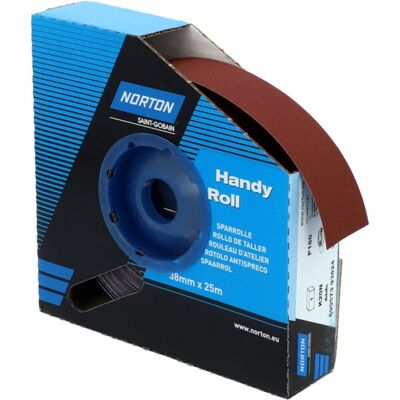 Norton Sparrolle K20N 38mmx25m P180 ; Saint-Gobain (69957393824) Norton Sparrolle K20N 38mmx25m P180 ; Saint-Gobain (69957393824)