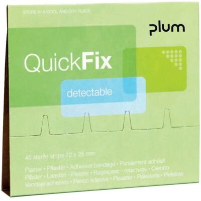 PLUM Nachfüllpackung QuickFix m. 45 Pflaster., blau (5513) PLUM Nachfüllpackung QuickFix m. 45 Pflaster., blau (5513)