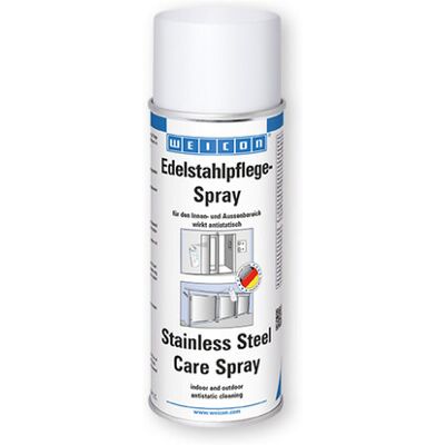 Weicon Edelstahlpflege Spray - Antistatisch, Wasserabweisend, 400ml Weicon Edelstahlpflege Spray - Antistatisch, Wasserabweisend, 400ml