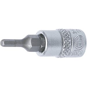 BGS Bit-Einsatz Antrieb Innenvierkant 6,3 mm (1/4") Innensechskant 3 mm ; BGS technic (2497) BGS Bit-Einsatz Antrieb Innenvierkant 6,3 mm (1/4") Innensechskant 3 mm ; BGS technic (2497)