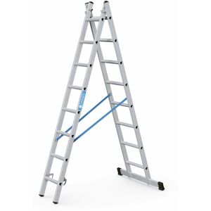 Zarges Mehrzweckleiter - 2x8 Sprossen, 3820mm L, 4900mm H Zarges Mehrzweckleiter - 2x8 Sprossen, 3820mm L, 4900mm H
