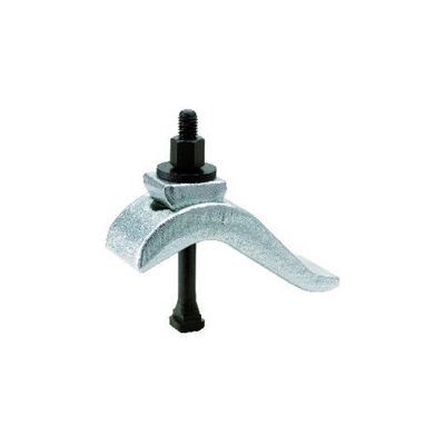 L-förmiger verzinkter Stahlklemme - 18mm T-Schlitz - 75mm Max Höhe L-förmiger verzinkter Stahlklemme - 18mm T-Schlitz - 75mm Max Höhe