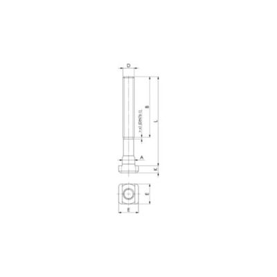 AMF M20 x 28 Rhombus T-Nut - Befestigungstechnik AMF M20 x 28 Rhombus T-Nut - Befestigungstechnik