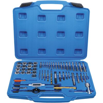 BGS Gewindeschneid-Satz 70105, Zoll, 1/4" - 1/2", 56-tlg. ; BGS technic) BGS Gewindeschneid-Satz 70105, Zoll, 1/4" - 1/2", 56-tlg. ; BGS technic)