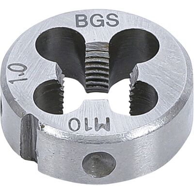 BGS Gewindeschneideisen M10 x 1,0 x 25 mm ; BGS technic (1900-M10X1.0-S) BGS Gewindeschneideisen M10 x 1,0 x 25 mm ; BGS technic (1900-M10X1.0-S)