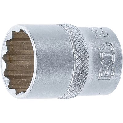 BGS Steckschlüssel-Einsatz Zwölfkant 10641, Antrieb Innenvierkant 12,5 mm (1/2"), SW 21 mm ; BGS technic) BGS Steckschlüssel-Einsatz Zwölfkant 10641, Antrieb Innenvierkant 12,5 mm (1/2"), SW 21 mm ; BGS technic)