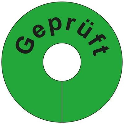 Eichner PVC-Anhänger GEPRÜFT, grüner Grund, ru (9219-01039) Eichner PVC-Anhänger GEPRÜFT, grüner Grund, ru (9219-01039)