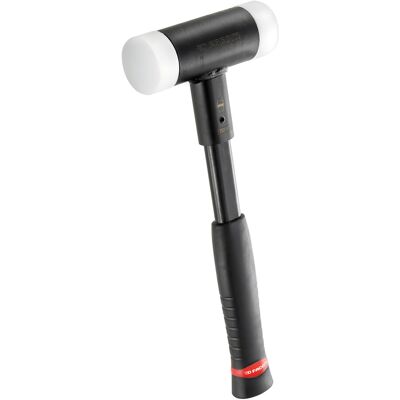 Facom Hammer, rückschlagfrei Nylon-Aufsätze Stahlmittelstück Glasfaserstiel Ø Schlagfläche ca. 60 mm (212A.60) Facom Hammer, rückschlagfrei Nylon-Aufsätze Stahlmittelstück Glasfaserstiel Ø Schlagfläche ca. 60 mm (212A.60)