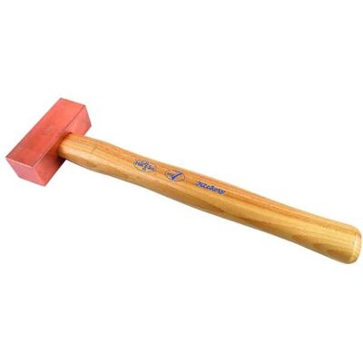 OSCA - Kupferhammer mit Walnussgriff - 50mm Kopf OSCA - Kupferhammer mit Walnussgriff - 50mm Kopf