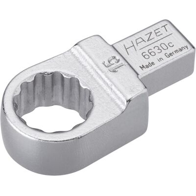 HAZET Einsteck-Ringschlüssel 6630C-15 Einsteck-Vierkant 9 x 12 mm Außen-Doppel-Sechskant-Tractionsprofil 15) HAZET Einsteck-Ringschlüssel 6630C-15 Einsteck-Vierkant 9 x 12 mm Außen-Doppel-Sechskant-Tractionsprofil 15)