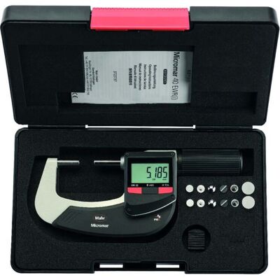 Helios Preisser Bügelmessschraube universal 40 EWRi-V 0-25mm Set ; Mahr (4157150) Helios Preisser Bügelmessschraube universal 40 EWRi-V 0-25mm Set ; Mahr (4157150)