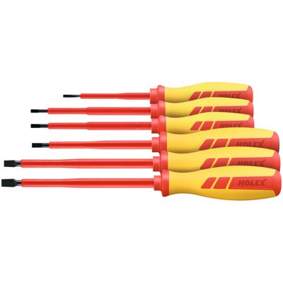 HOLEX Elektriker-Schraubendreher-Satz, vollisoliert, 6-teilig (663311 6) HOLEX Elektriker-Schraubendreher-Satz, vollisoliert, 6-teilig (663311 6)