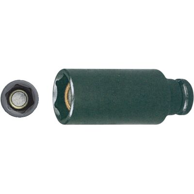 HOLEX IMPACT-Steckschlüsseleinsatz 6-kant 1/4" lang mit gefedertem Magnet 13 mm (650052 13) HOLEX IMPACT-Steckschlüsseleinsatz 6-kant 1/4" lang mit gefedertem Magnet 13 mm (650052 13)