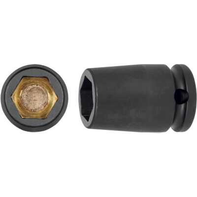 HOLEX IMPACT-Steckschlüsseleinsatz 6-kant 3/8" mit Magnet 10 mm (650135 10) HOLEX IMPACT-Steckschlüsseleinsatz 6-kant 3/8" mit Magnet 10 mm (650135 10)