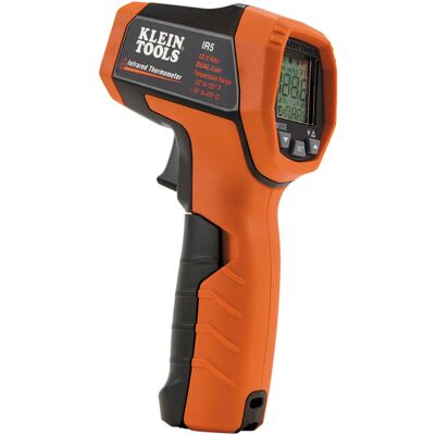 Klein Tools IR Thermometer Dual Laser -30 bis 400 °C 12:1 (IR5) Klein Tools IR Thermometer Dual Laser -30 bis 400 °C 12:1 (IR5)