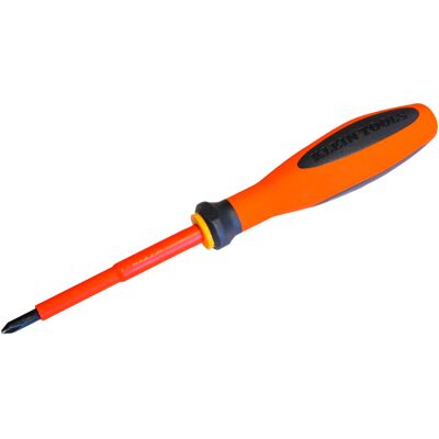 Klein Tools VDE Schraubendreher Kreuzschlitz PH1 80mm (603180EINS) Klein Tools VDE Schraubendreher Kreuzschlitz PH1 80mm (603180EINS)