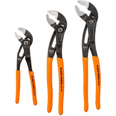 Klein Tools Wasserpumpenzangen-Set Quick-Adjust Klaw™ 3-teilig (D5053BKIT) Klein Tools Wasserpumpenzangen-Set Quick-Adjust Klaw™ 3-teilig (D5053BKIT)