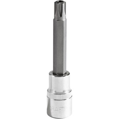 Kraftwerk 1/2" Loch-RIBE-Bit-Stecknuss M6 100 mm (339006) Kraftwerk 1/2" Loch-RIBE-Bit-Stecknuss M6 100 mm (339006)