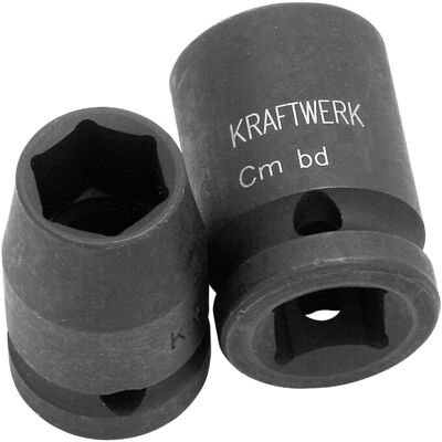 Kraftwerk 1/2" Schlag-Stecknuss 19 mm (380190) Kraftwerk 1/2" Schlag-Stecknuss 19 mm (380190)