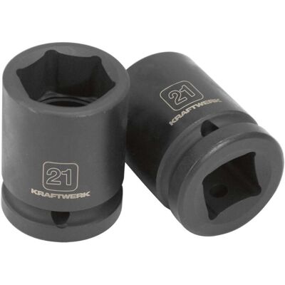 Kraftwerk 3/4" Schlag-Stecknuss 21 mm (480210) Kraftwerk 3/4" Schlag-Stecknuss 21 mm (480210)