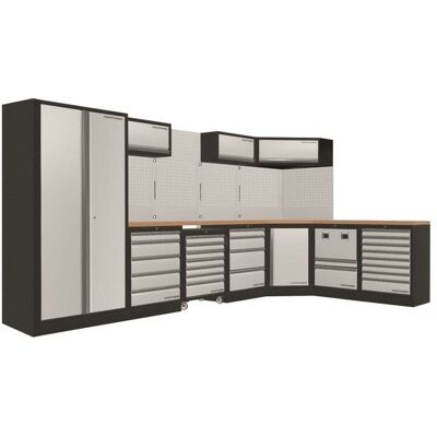 Kraftwerk Mobilio 7er Kombi, 1x Hochschrank, Werkstattwagen, Eckschrank, 3964P) Kraftwerk Mobilio 7er Kombi, 1x Hochschrank, Werkstattwagen, Eckschrank, 3964P)