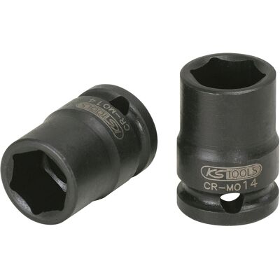 KS Tools 3/8" Sechskant-Kraft-Stecknuss, kurz, 24mm (515.1524) KS Tools 3/8" Sechskant-Kraft-Stecknuss, kurz, 24mm (515.1524)