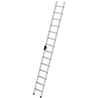 Munk Günzburger Steigtechnik - Anlegeleiter 14 Stufen - Aluminium - 4800mm Munk Günzburger Steigtechnik - Anlegeleiter 14 Stufen - Aluminium - 4800mm