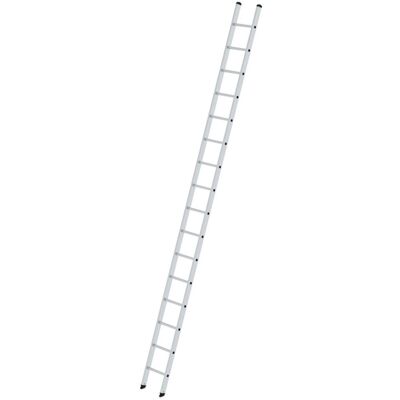 Munk Günzburger Steigtechnik - Anlegeleiter 16 Sprossen - Aluminium - 4700mm - 5800mm Munk Günzburger Steigtechnik - Anlegeleiter 16 Sprossen - Aluminium - 4700mm - 5800mm