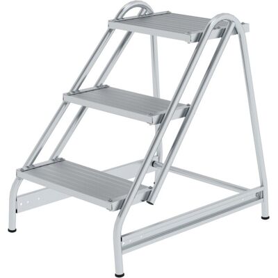 MUNK Arbeitsbock - Aluminium, 3 Stufen - Sicher & Stabil MUNK Arbeitsbock - Aluminium, 3 Stufen - Sicher & Stabil