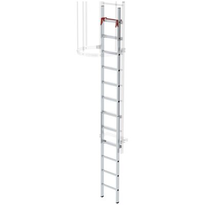 Munk Günzburger Steigtechnik MUNK Aluminium-Notabstiegsleiter - 12 Sprossen Munk Günzburger Steigtechnik MUNK Aluminium-Notabstiegsleiter - 12 Sprossen